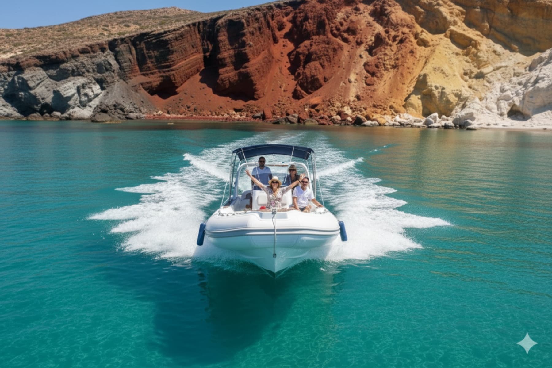 Aegean Boat Milos fleet
