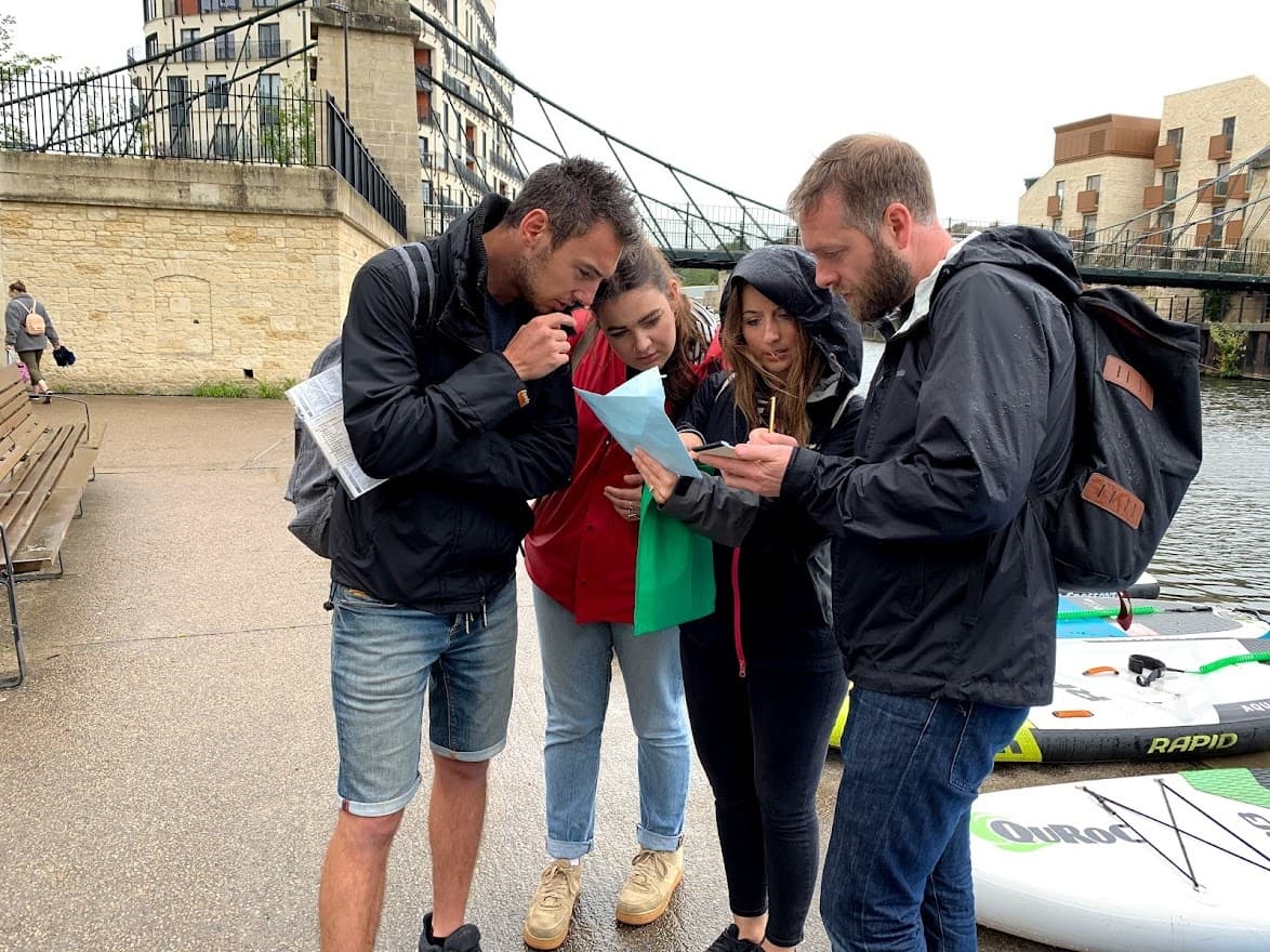 Outdoor City Adventure at Code Break Bath Plus