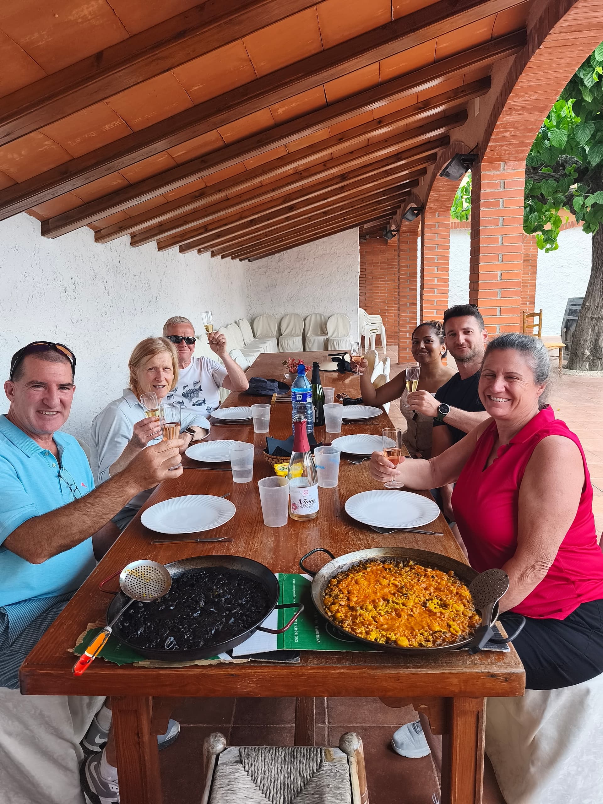 Cycle to Paella: Sitges to Alt-Penedès Vineyard Ride, Cava Tasting & Paella Class photo 4