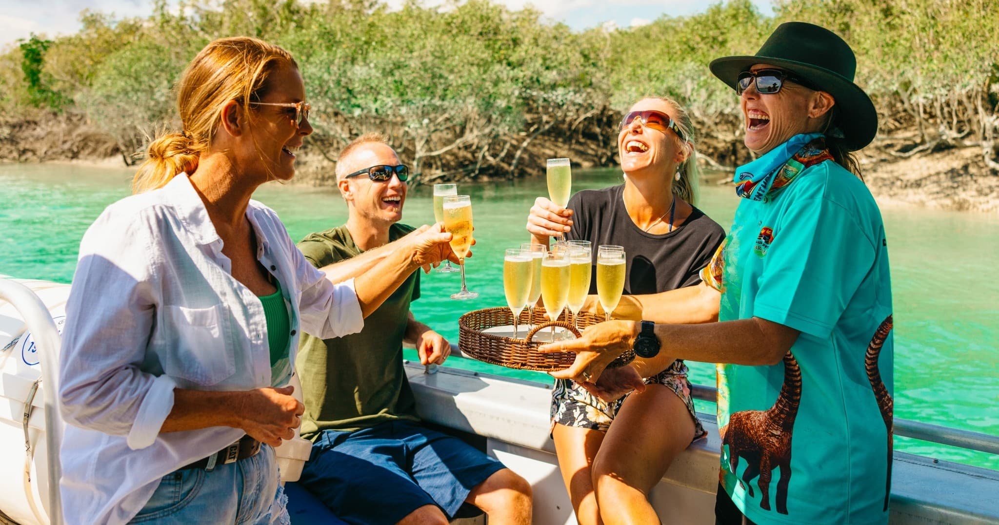 Roebuck Bay Cruise on the Brahminy Kite: Mangroves, Birds & Beachside Tapas photo 3