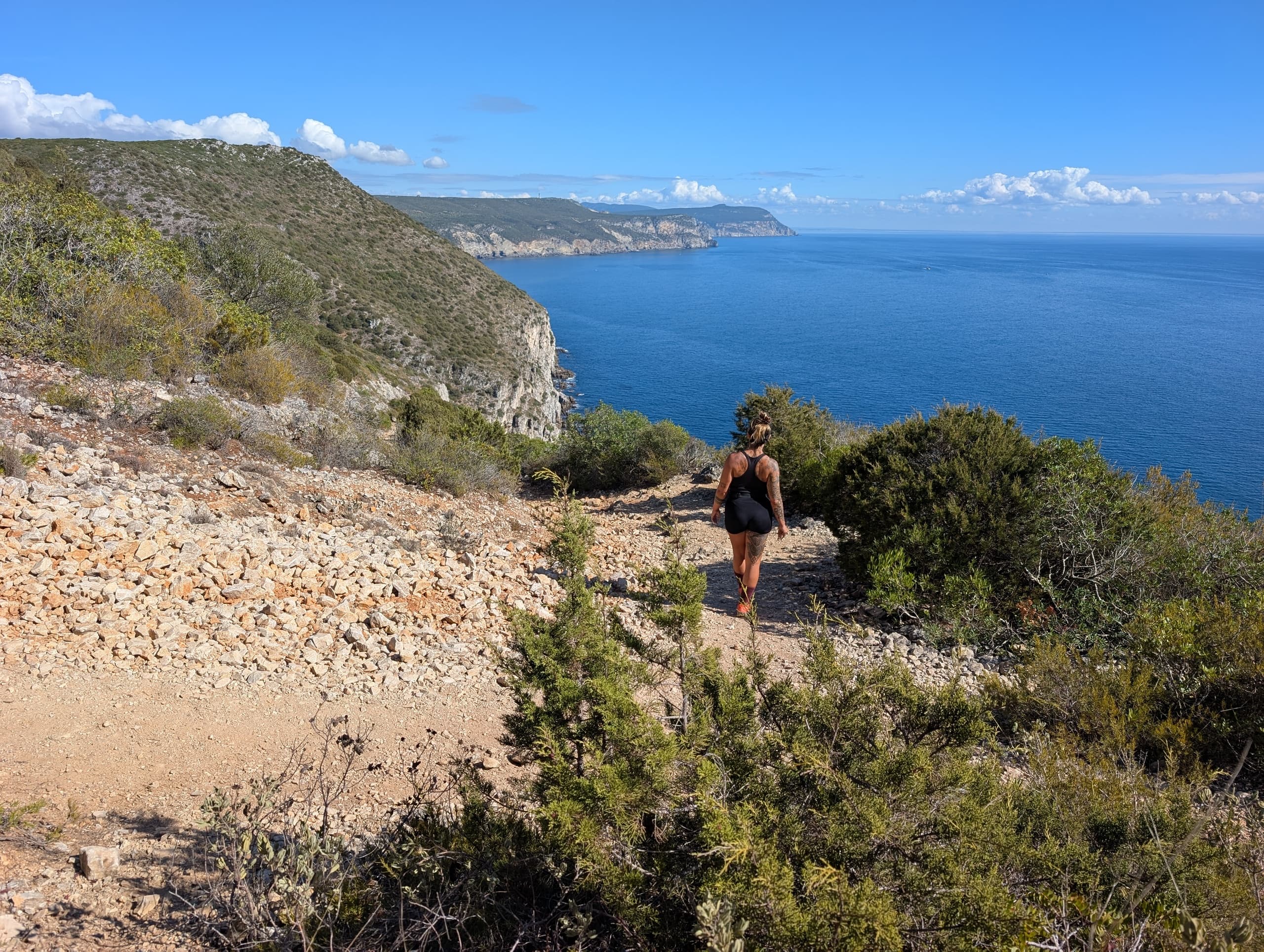 Mindful Coastal Hike in Arrábida Natural Park: Secret Coves & Limestone Cliffs