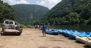 Water Adventures with Chamberlain Canoes on Delaware River