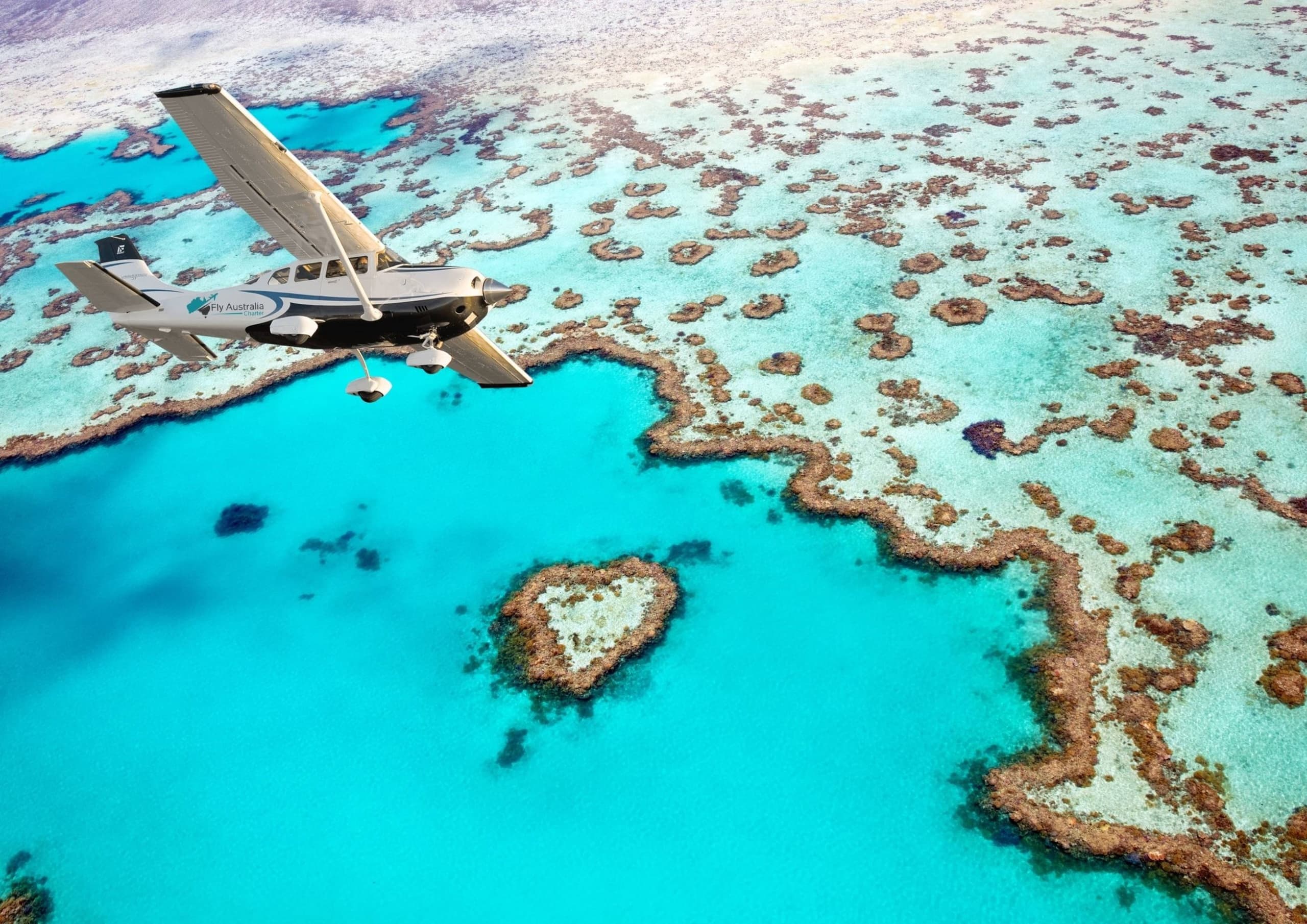 Whitsunday Islands Scenic Flight with Fly Australia Charter
