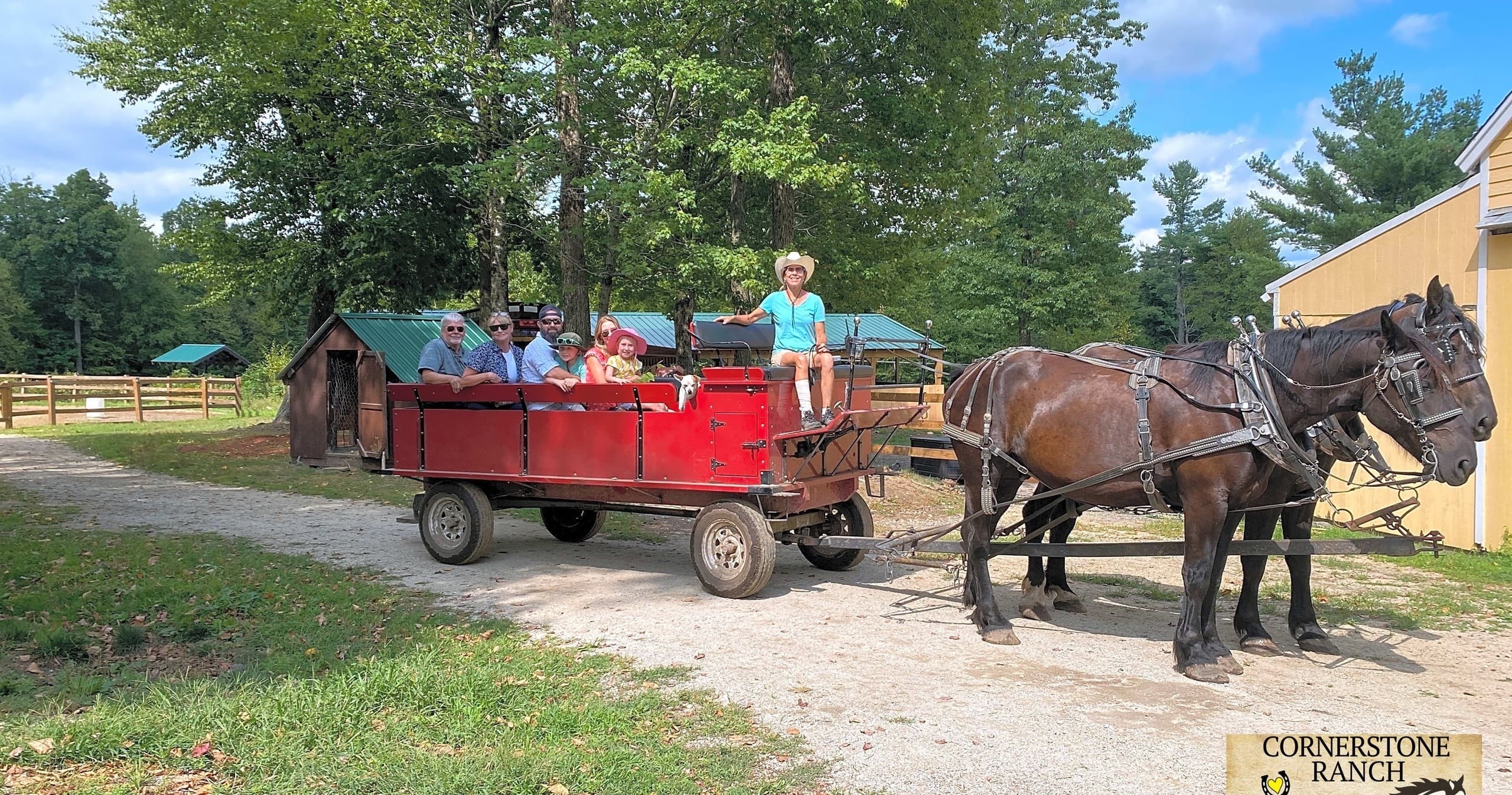 Country Ranch Horse-Drawn Tours at Cornerstone Ranch