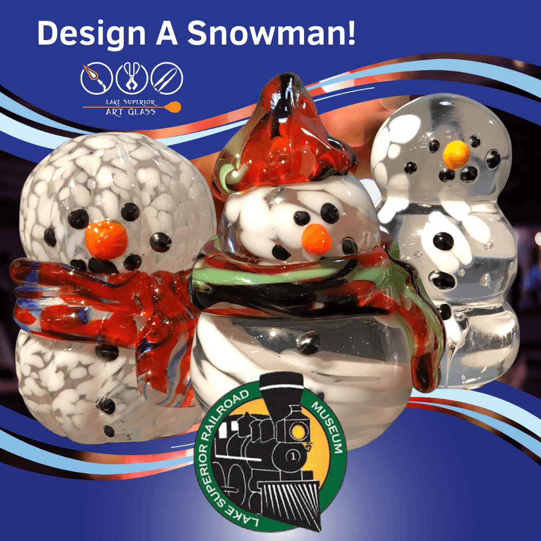 Winter Craft & Scenic Train Ride at Lake Superior Art Glass