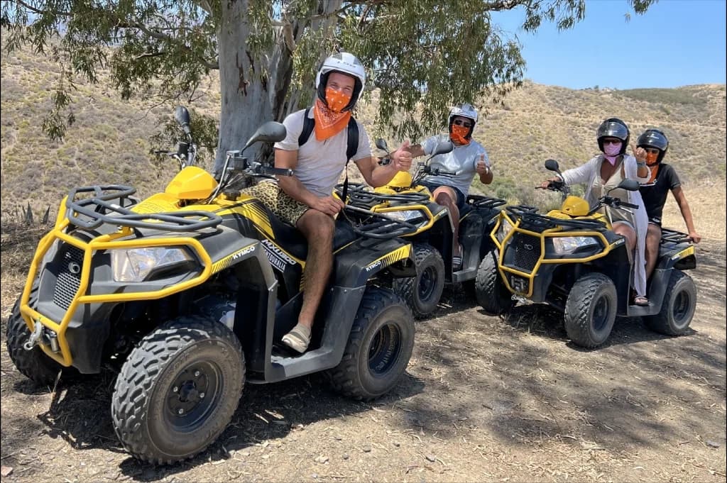 Land Adventure: Quad Tour 3 Horas with Aventouralia in Mijas Costa