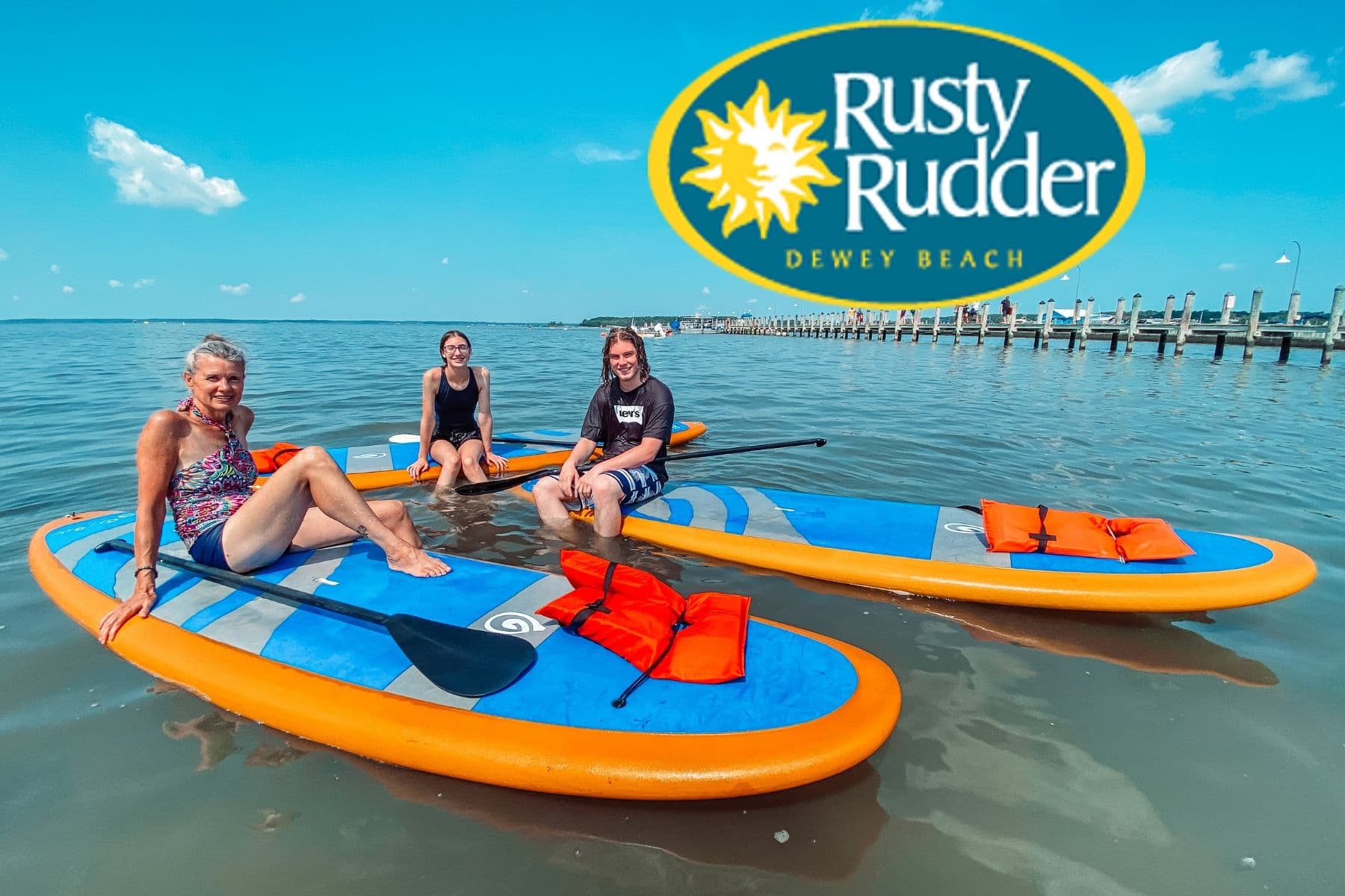 Water Activities at Rusty Rudder in Dewey Beach