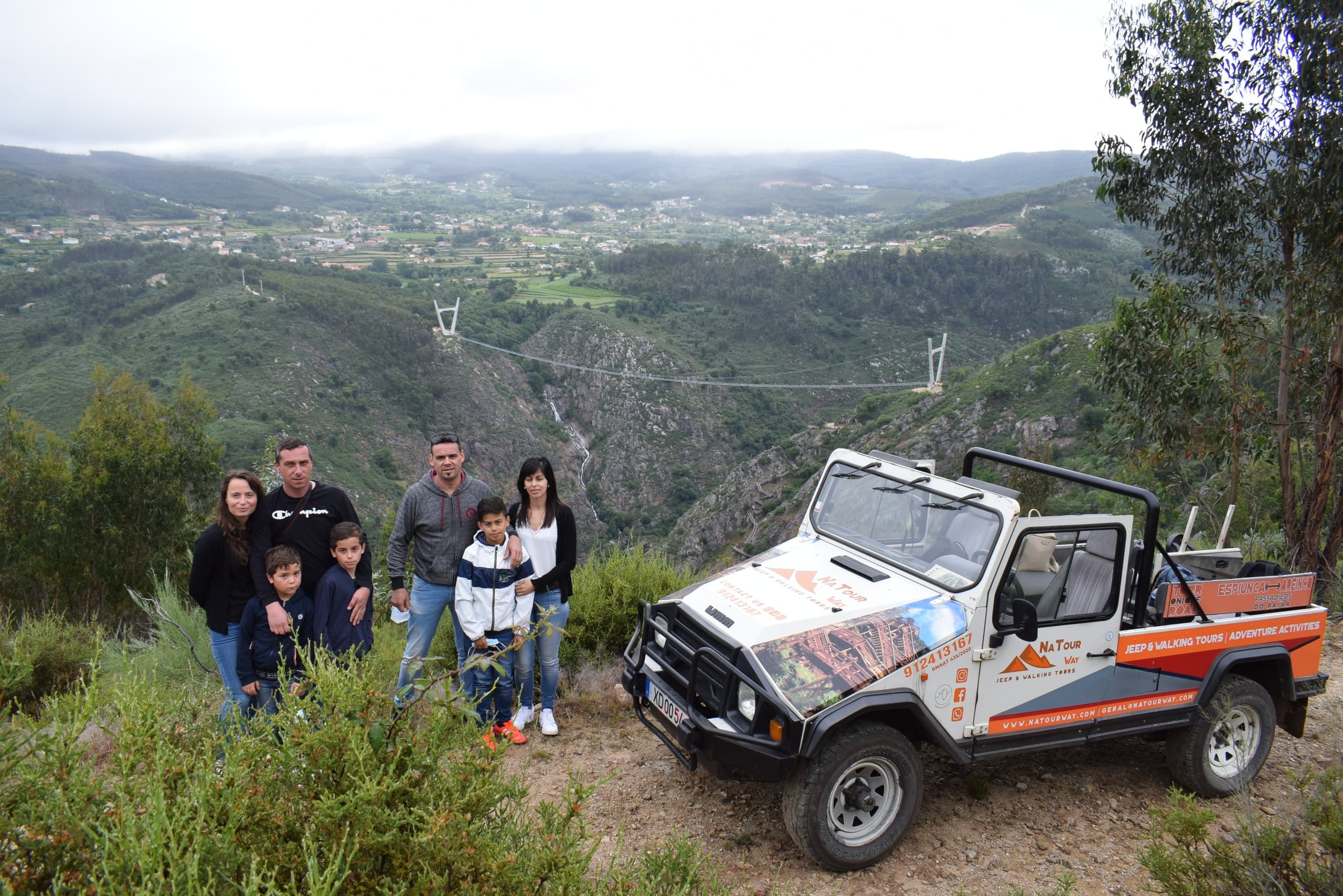 Off-Road & On-Road Passadiços do Paiva with NaTour Way in Arouca