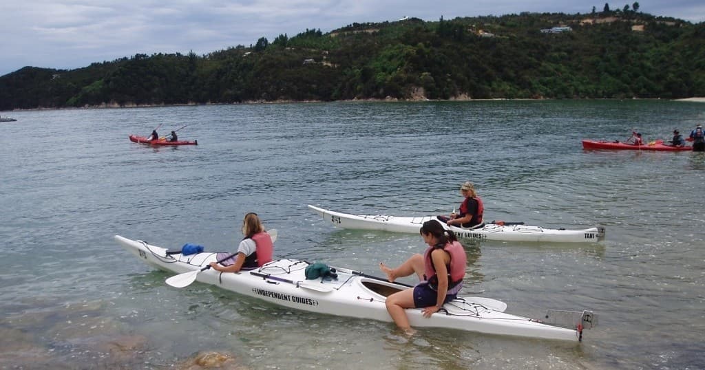 Kayaking Adventures with Independent Guides at Abel Tasman