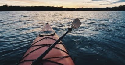 Shared Tandem Kayak Rentals on Flathead Lake in Bigfork, Montana
