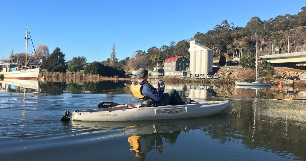 Tamar River Hobie Kayak Tour with Launceston Kayak Tours