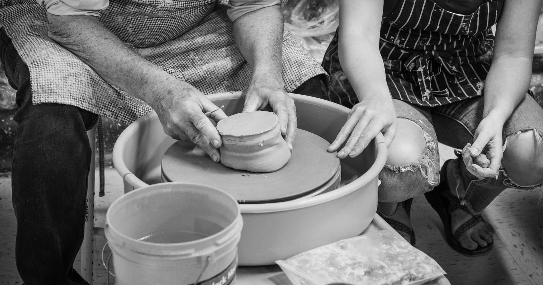 Wheelthrowing 101 in West Philadelphia: Hands-On Pottery Evenings at Black Hound Studio