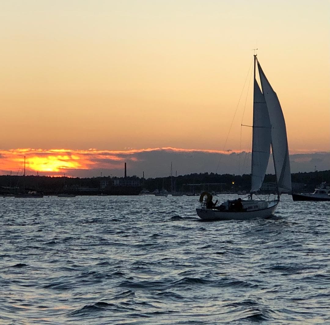 Sunset Sail Adventure in South Portland, Maine