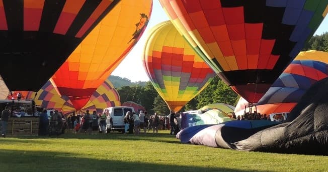 Sky Duty: Volunteer at the Quechee Balloon Festival in Hartford, VT