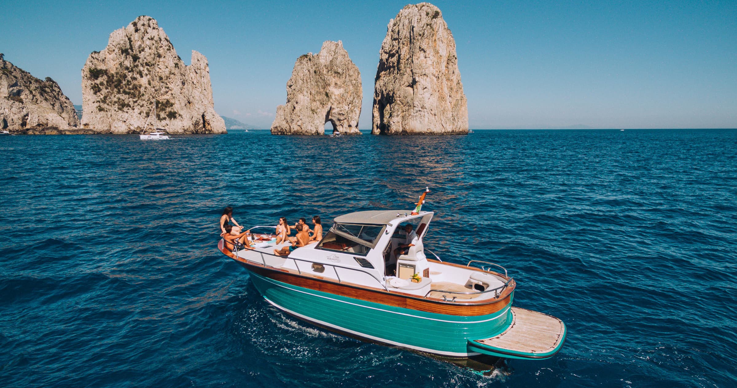 Boat Charters & Water Activities: Capri Cruise from Naples by You Know! S.r.l