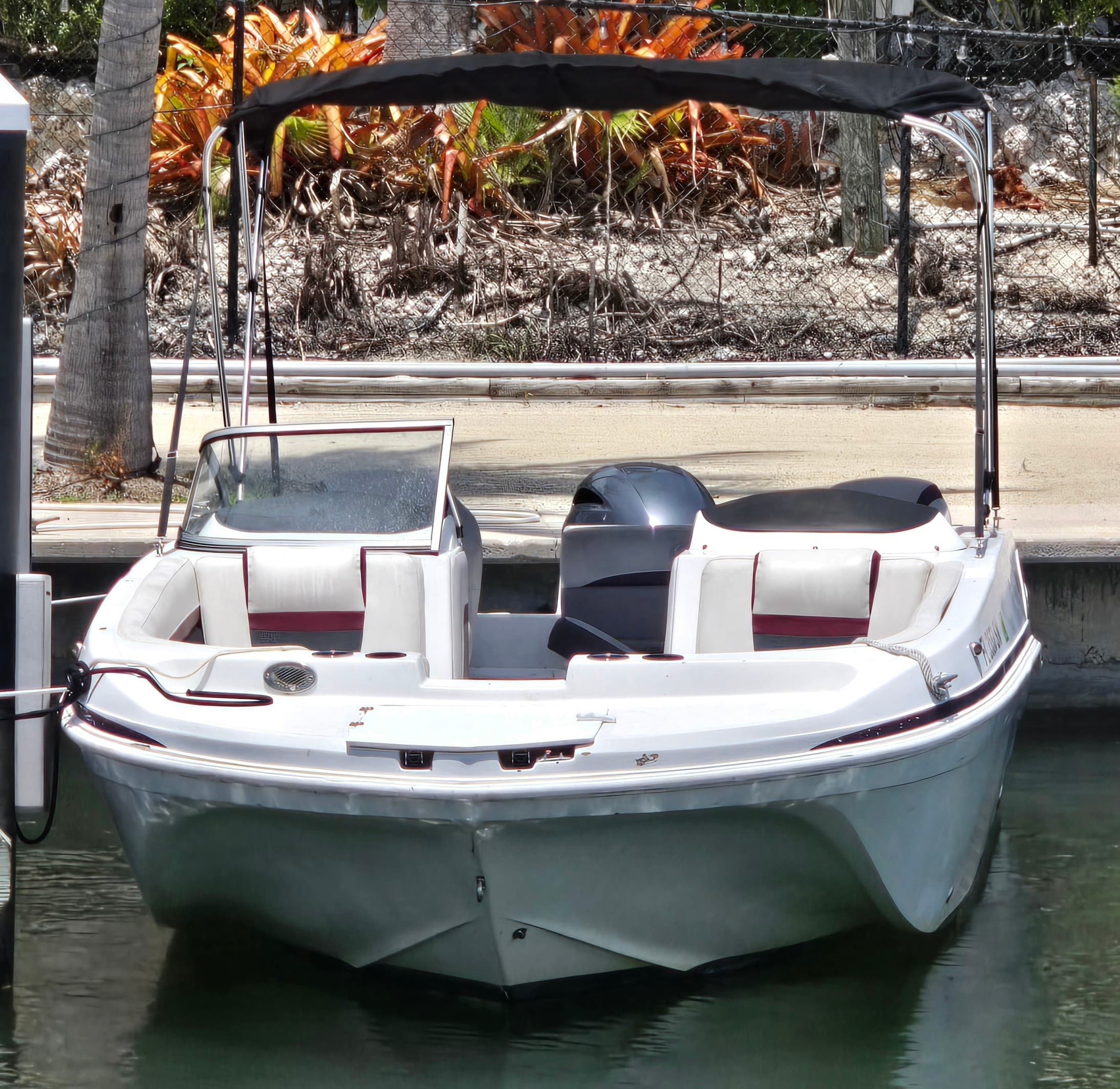 Sandbar Snorkel and Family Cruise Aboard the 21' Hurricane Deckboat in Marathon Florida