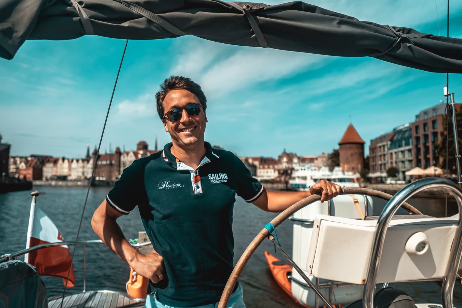 Explore Gdańsk from the Water: Private Yacht Tour Experience