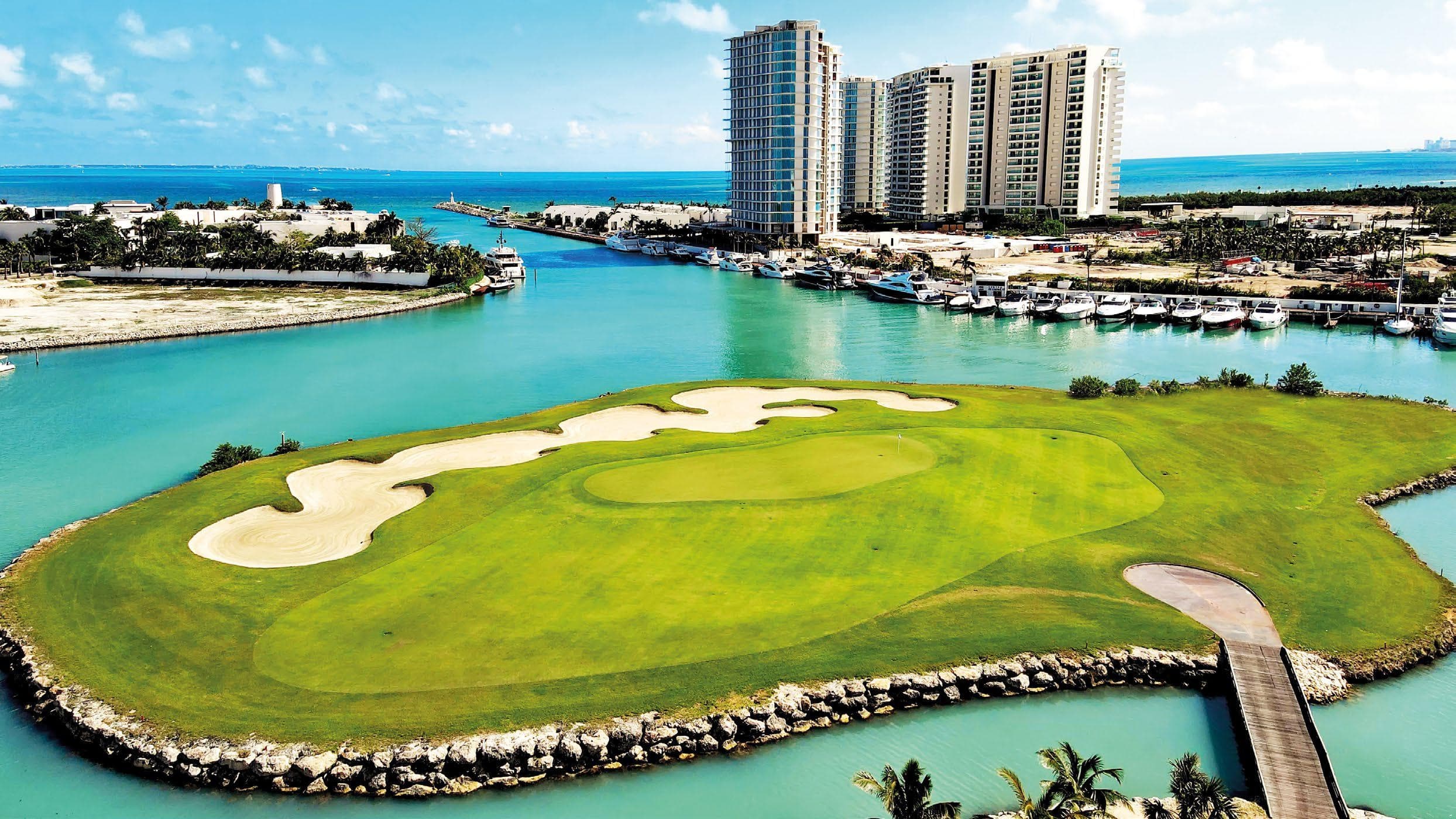 Golf the Caribbean Edge at Puerto Cancun | Upgrade Vacations