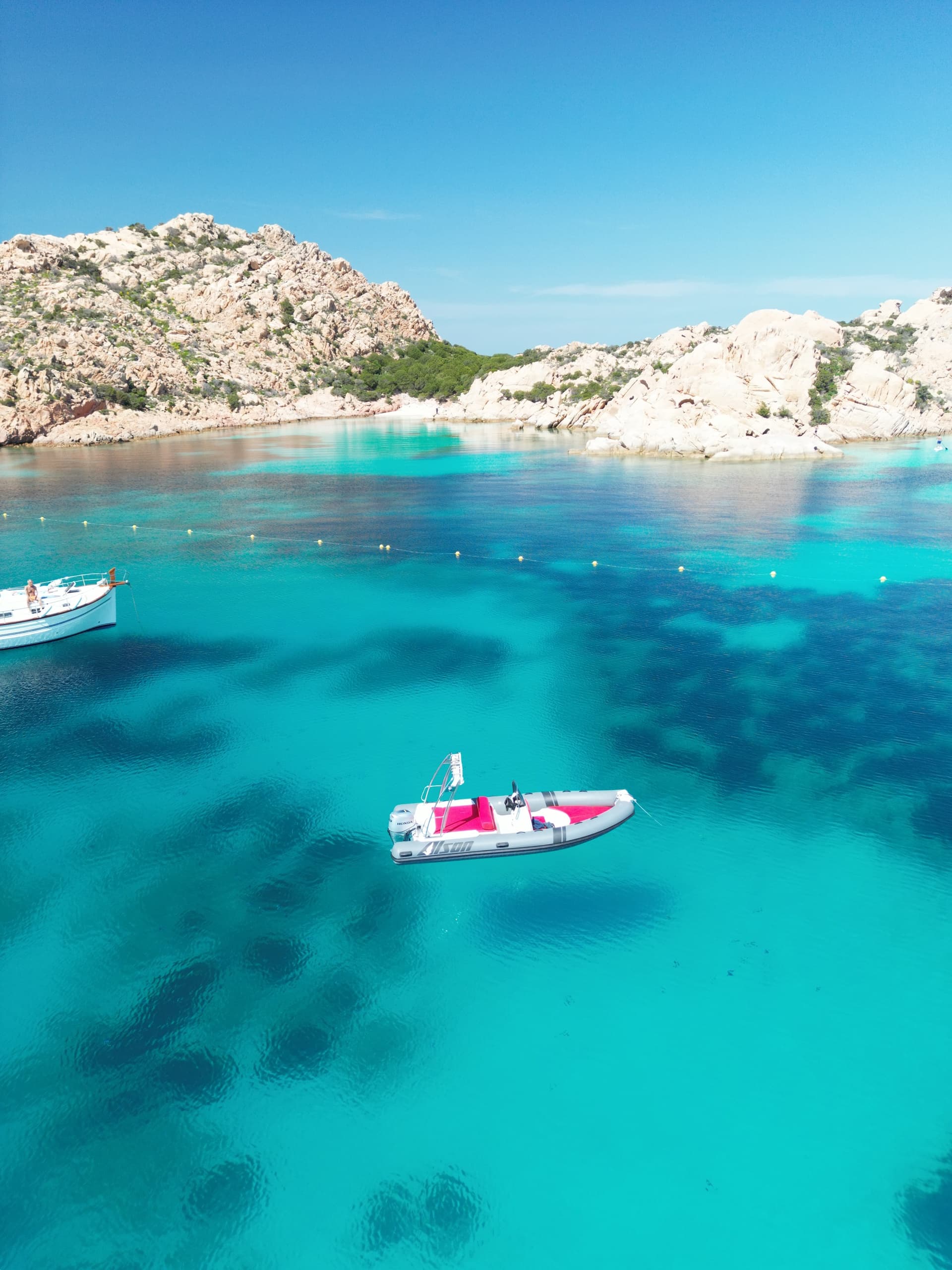 Rental Boat Cala Mangiavolpe fleet