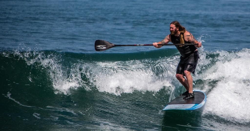 SUP Surfing Adventure with SUP Erie Adventures on Lake Erie