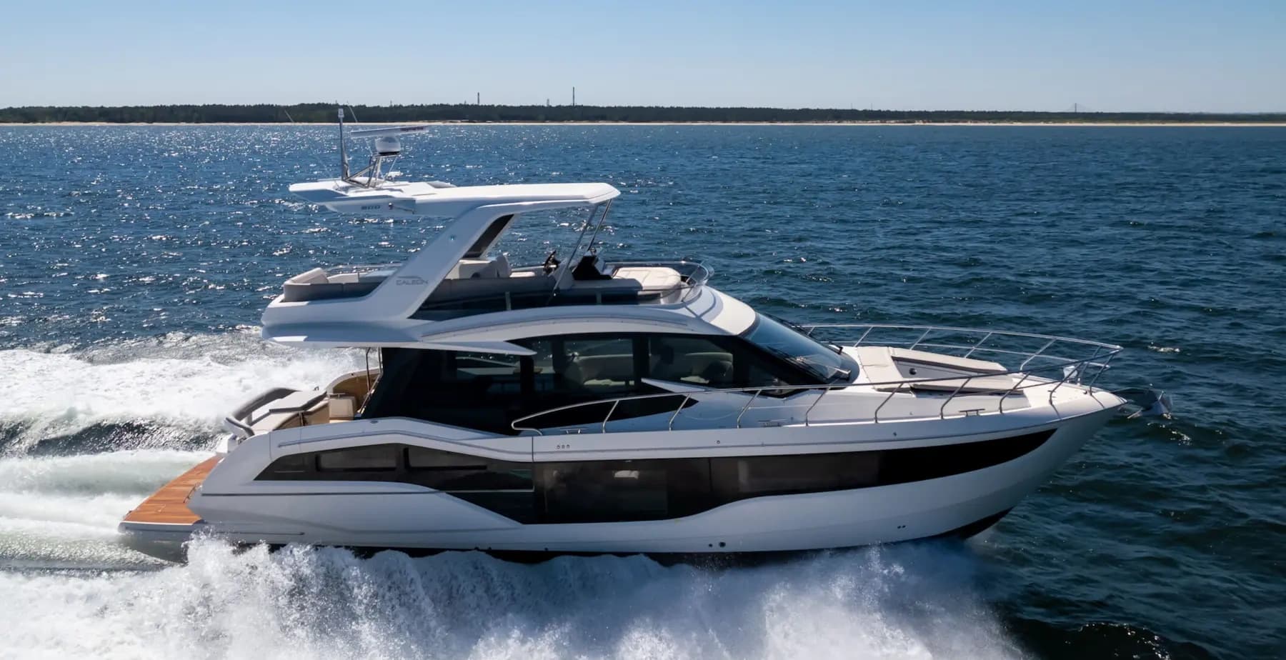 Sunset and Sandbars: Cruise Biscayne Bay Aboard the 53 Galeon Fly