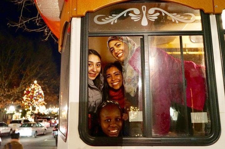 Winter Trolley Tour with BYOB in Princeton NJ