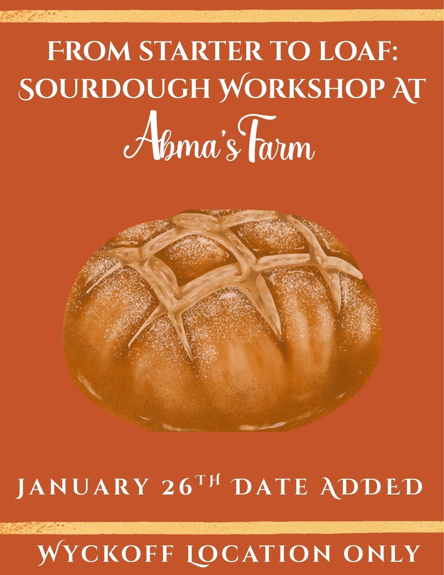 Sourdough Workshop at Abma's Farm Market: From Starter to Loaf in Wyckoff photo 3