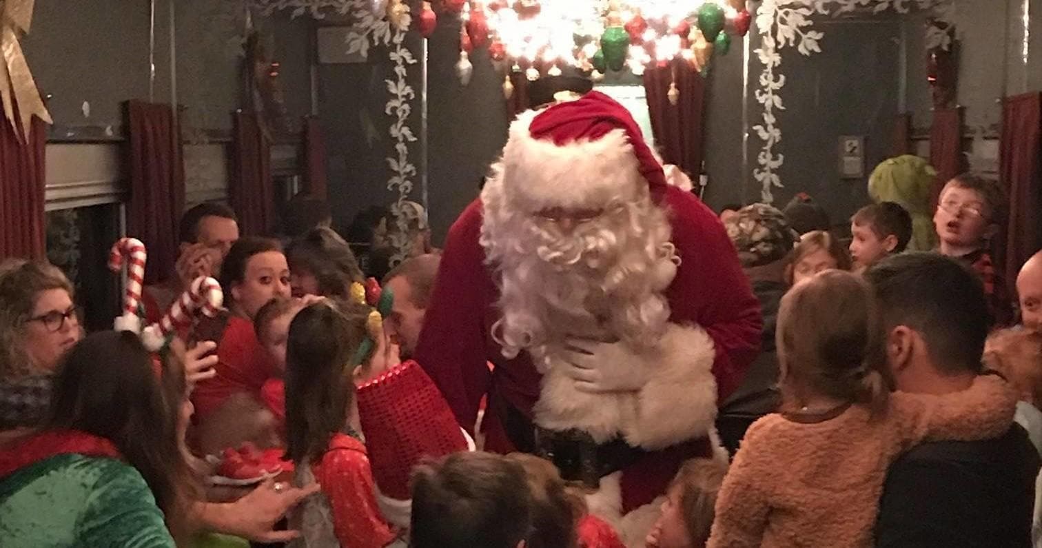 Kentucky Railway Museum's Santa Express in New Haven