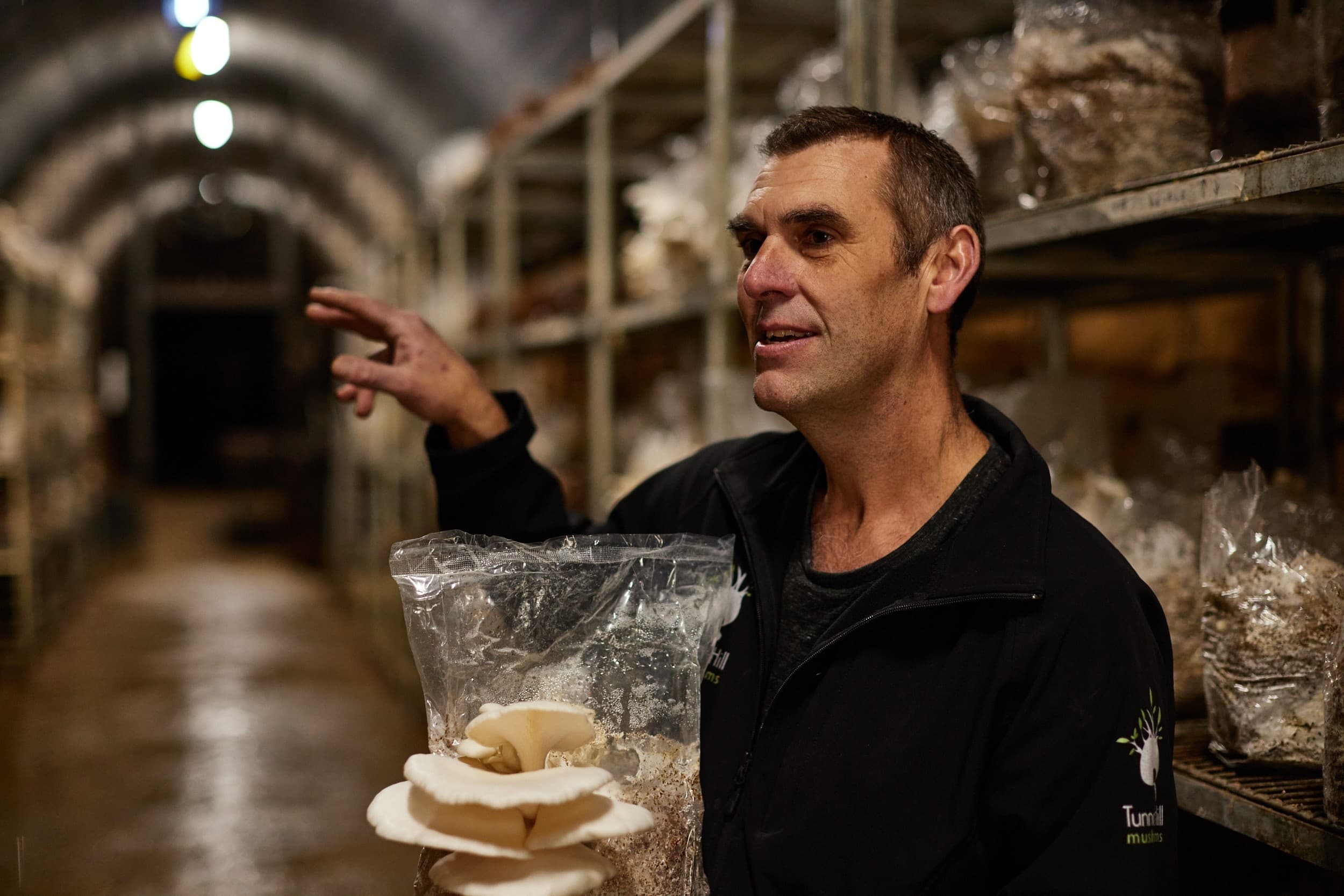 Mushroom Cultivation Tours at Tunnel Hill Mushrooms, Tasmania