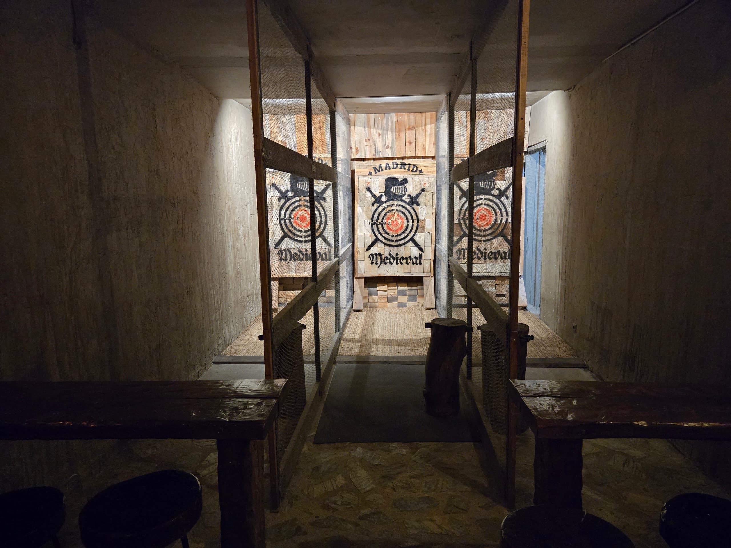 Axe-Throwing at Zona Medieval: 2-Hour Competitive Sessions in Madrid photo 1