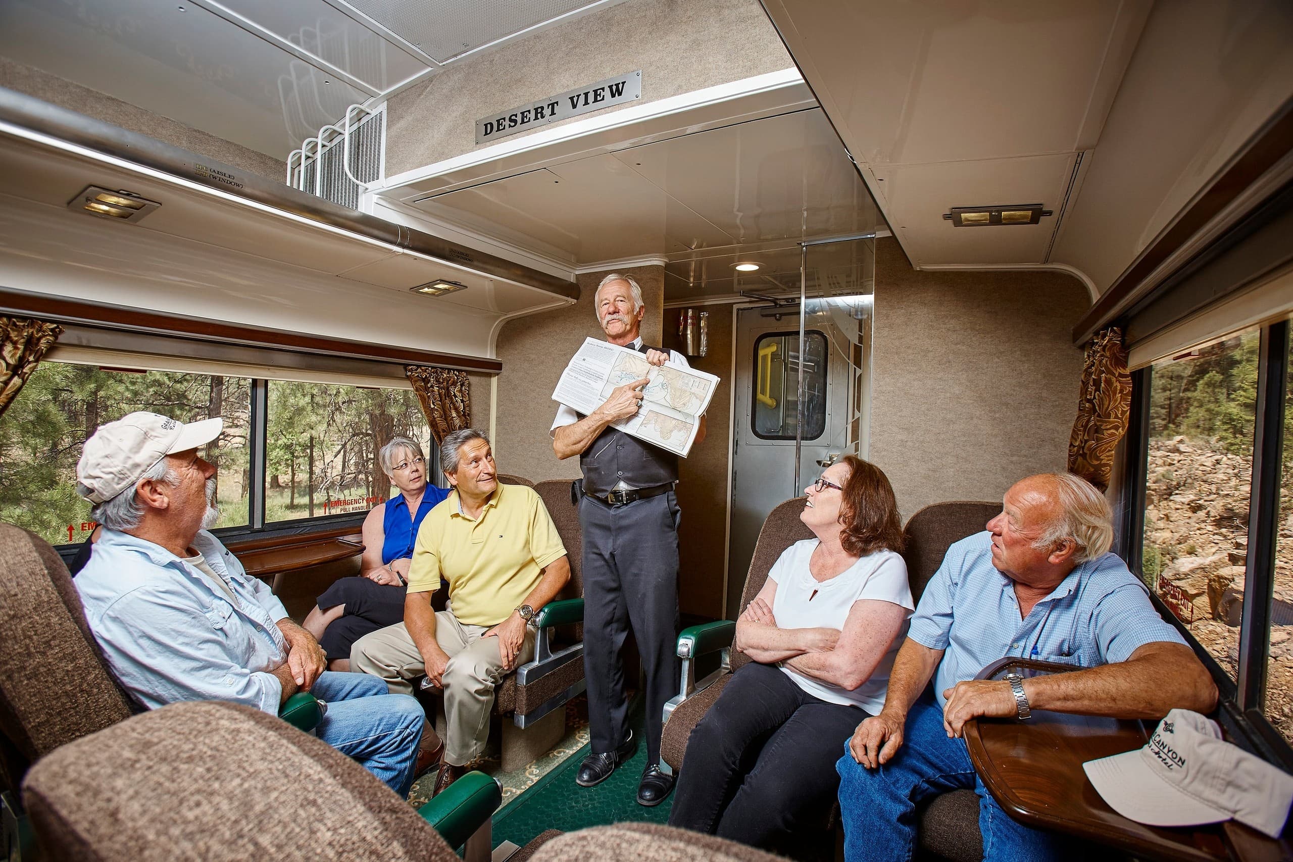 First Class Streamliner: Vintage Grand Canyon Train Ride from Grand Canyon Village photo 2
