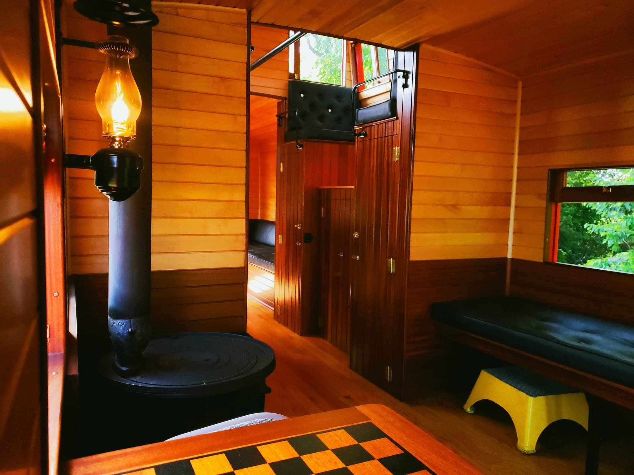 Golden-Hour Caboose Ride on The Sunset Limited | Woodstown Central Railroad photo 2