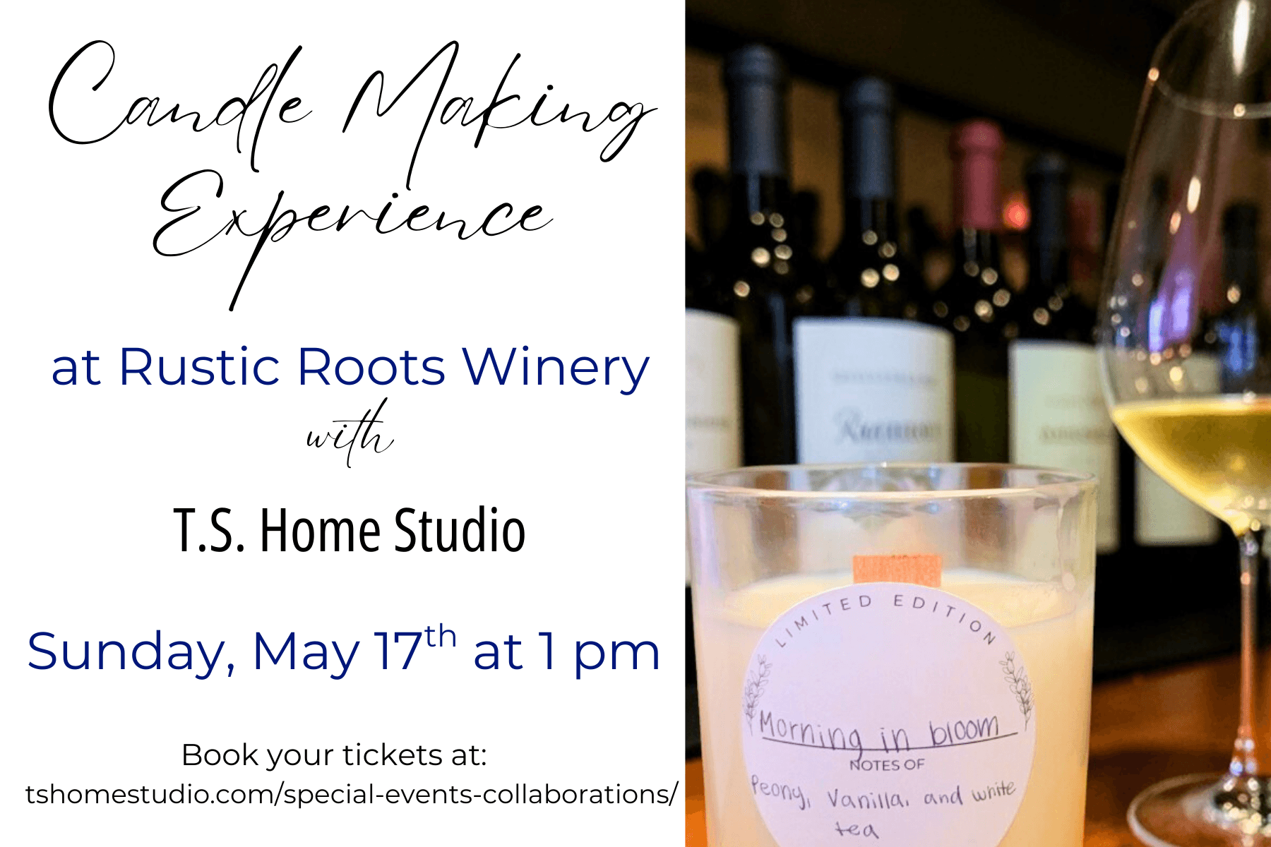Make a Soy Candle at Rustic Roots Winery: Scandia's Hands-On Workshop