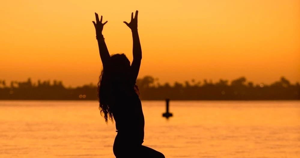Sunset PaddleBoard Yoga with SunChaser SUP in San Diego