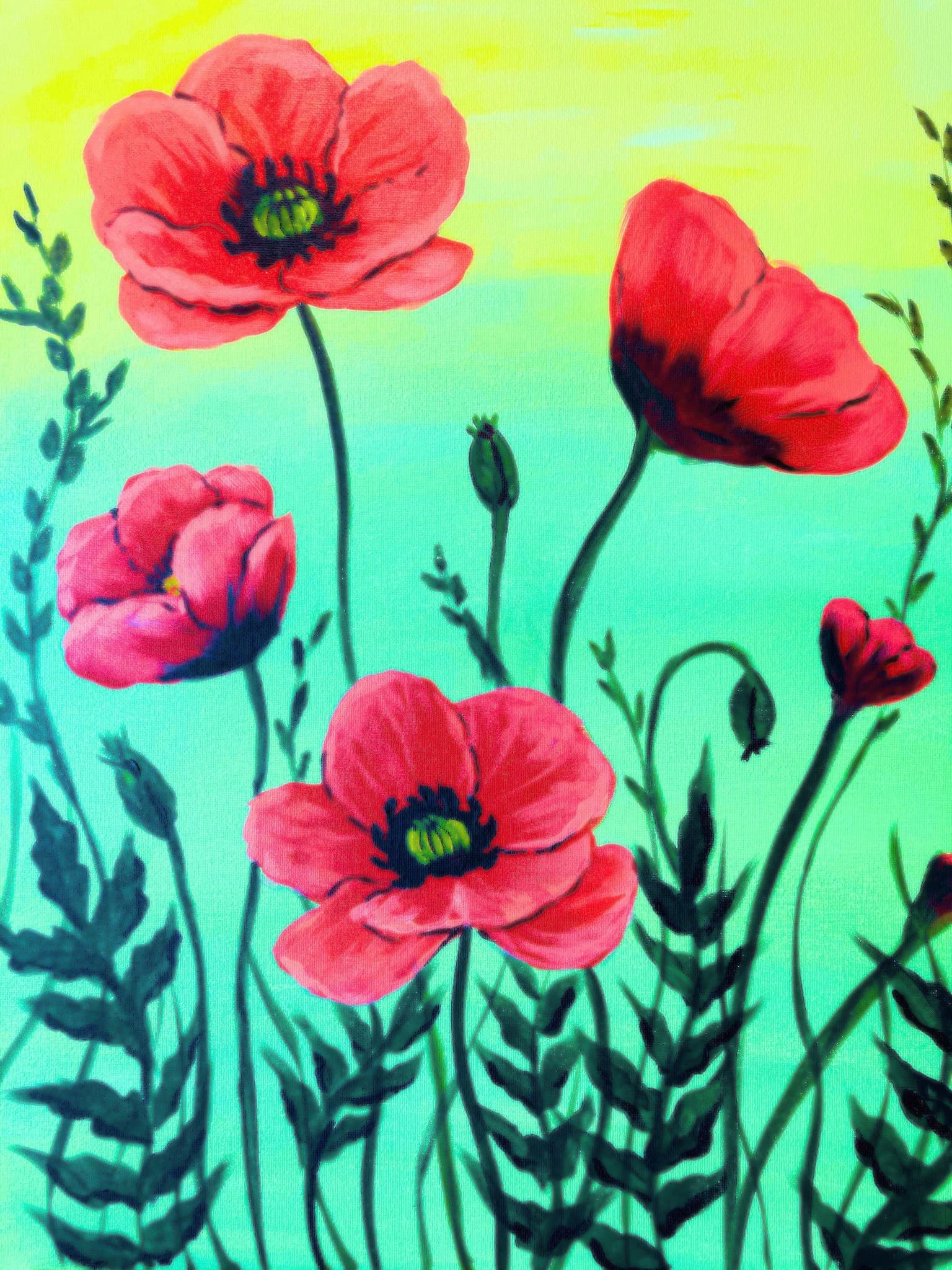 Sip, Paint, and Pop: Midtown Crossing Evening Canvas Class in Omaha