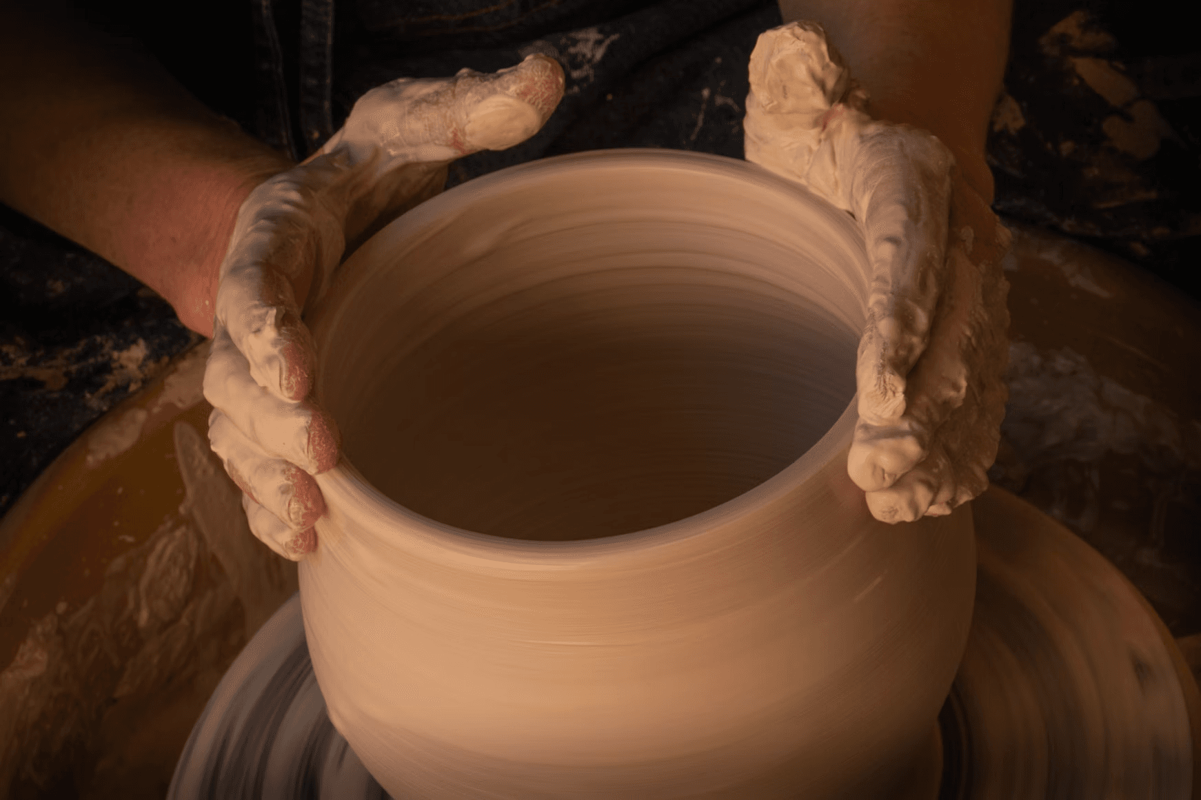 Clay Craftsmanship with Stroke of Art in [Location]