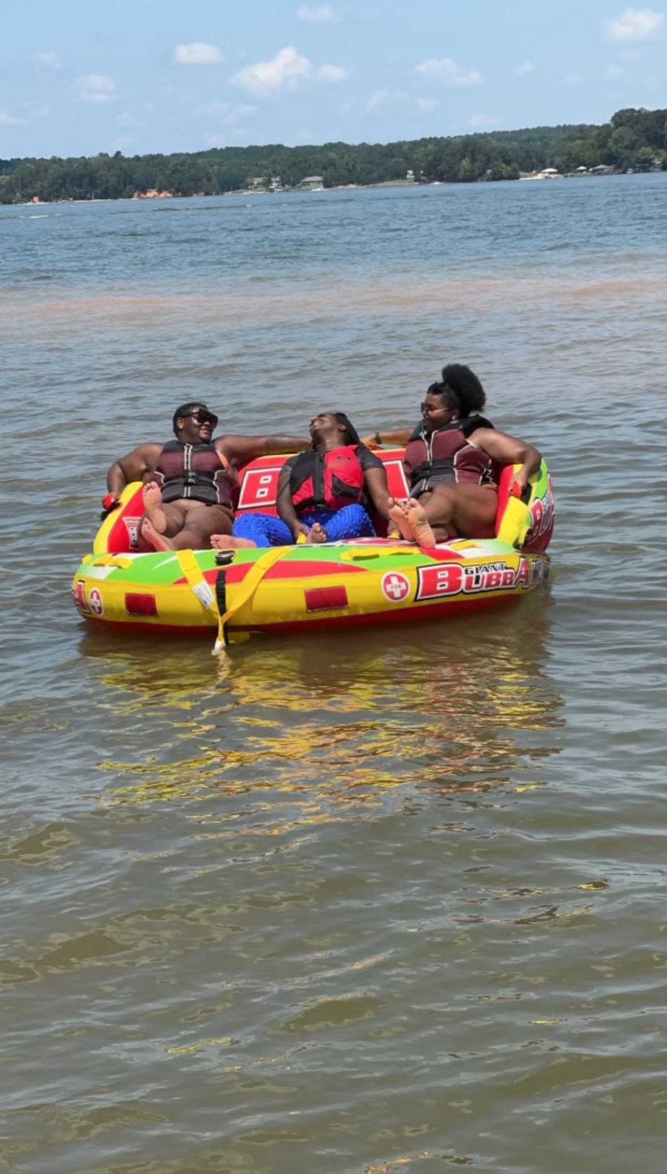 Water Activities at Wright's Water Sports: Tubing Fun