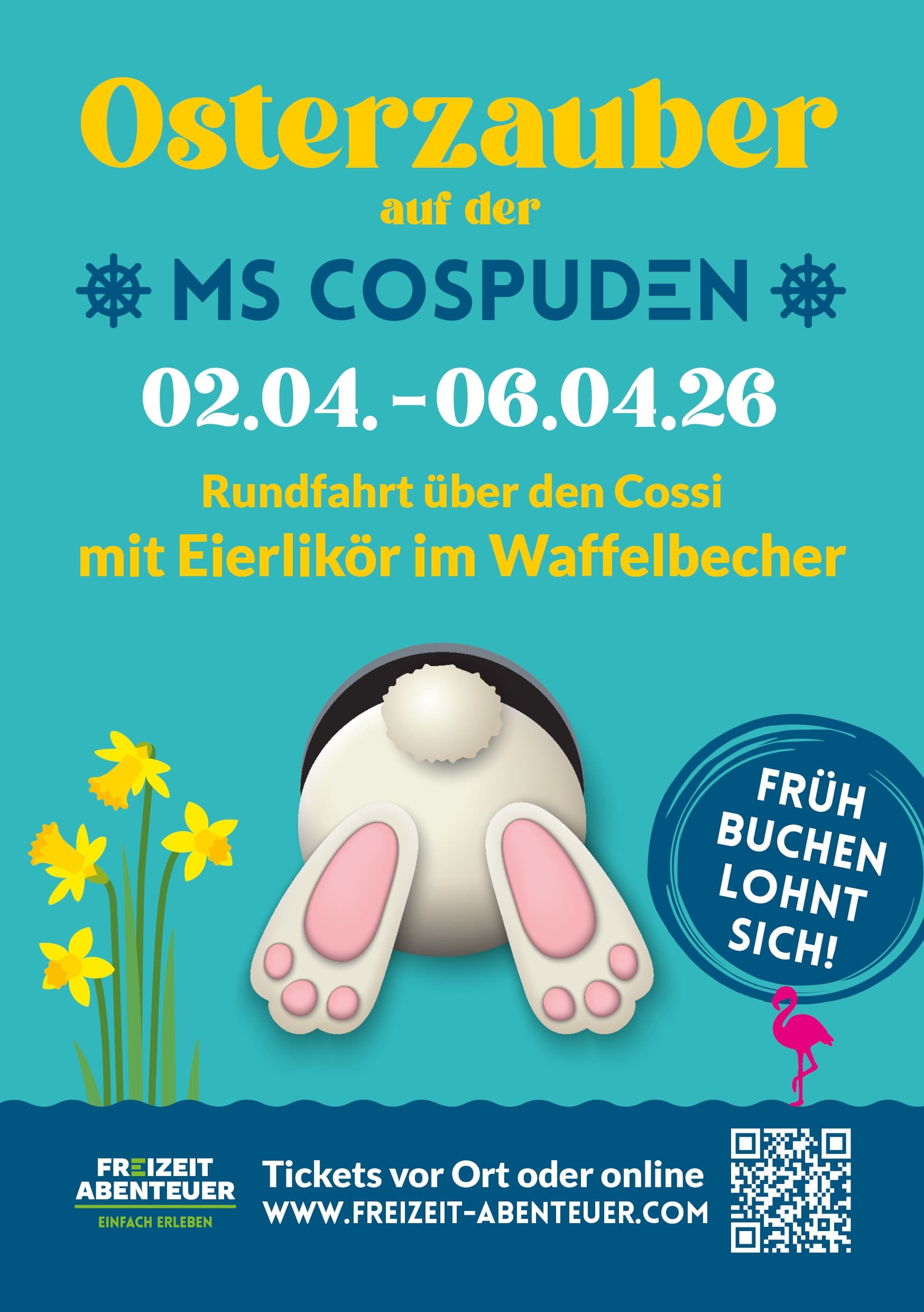 Easter Cruise on MS Cospuden: Scenic Cospudener See Tour from Markkleeberg
