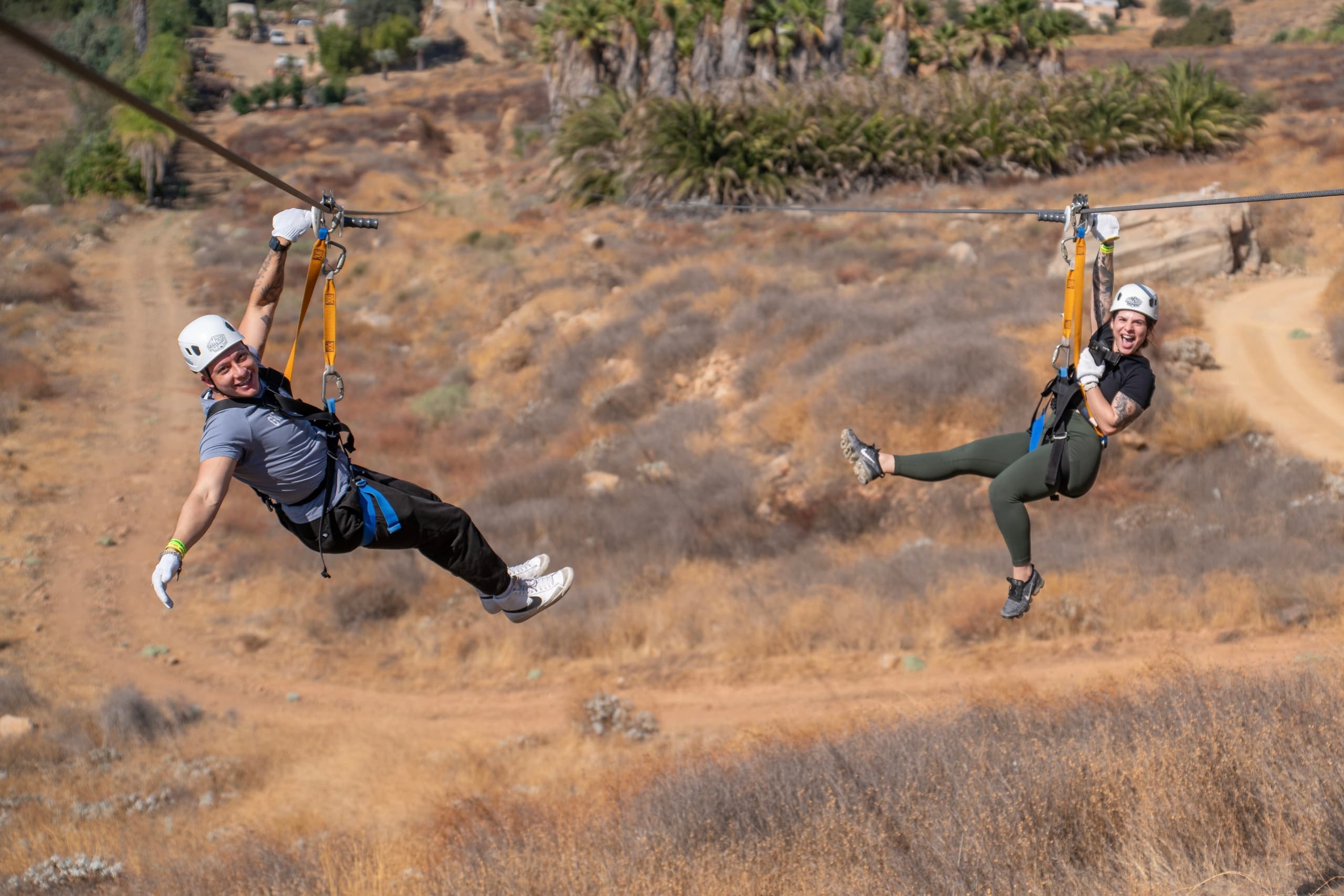 Speed Run at Skull Canyon Zipline in Corona, CA