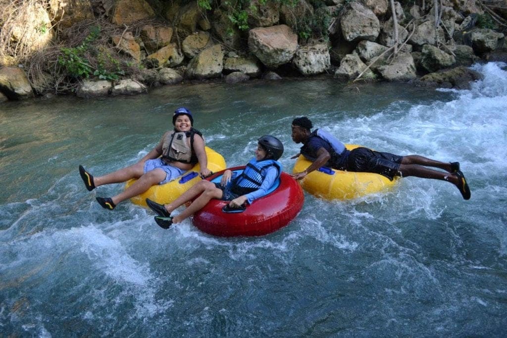 Rio Bueno River Tubing with Reggae Tours Jamaica