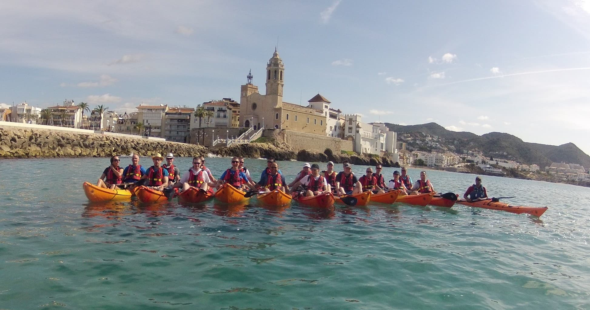 Paddle Punta de Sitges: Beginner-Friendly Open-Kayak Tour in Sitges, Spain