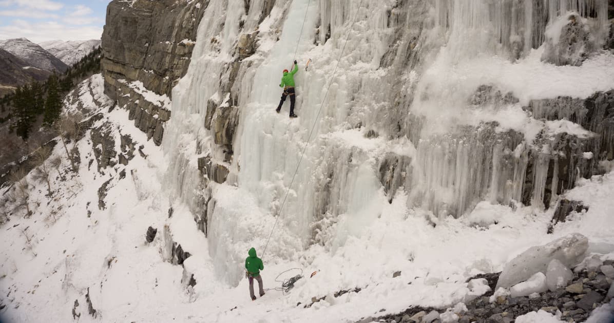Ice Intro Clinic: Beginner Ice Climbing in Sandy, Utah