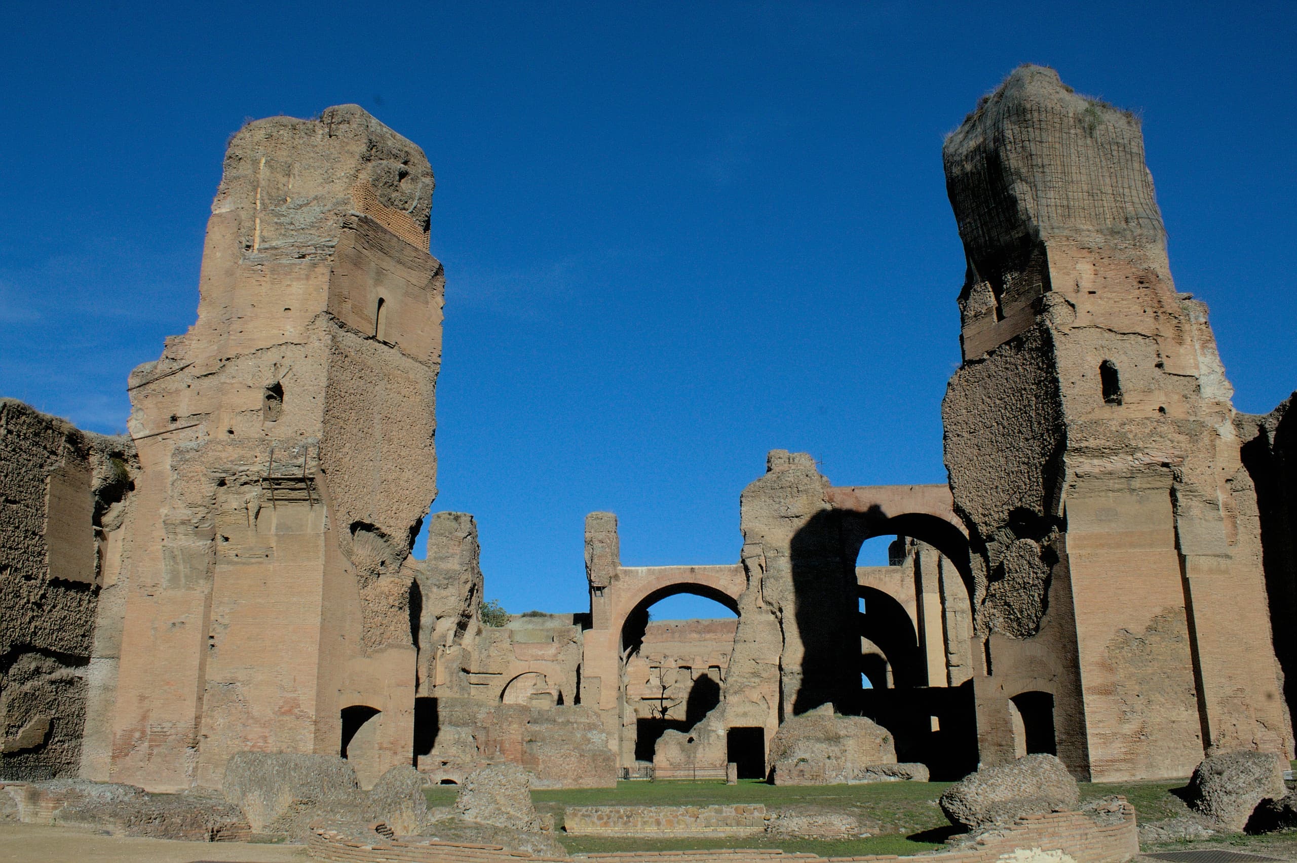 Ancient Roman Landmarks: Caracalla Baths in Rome by The Adventure Collective