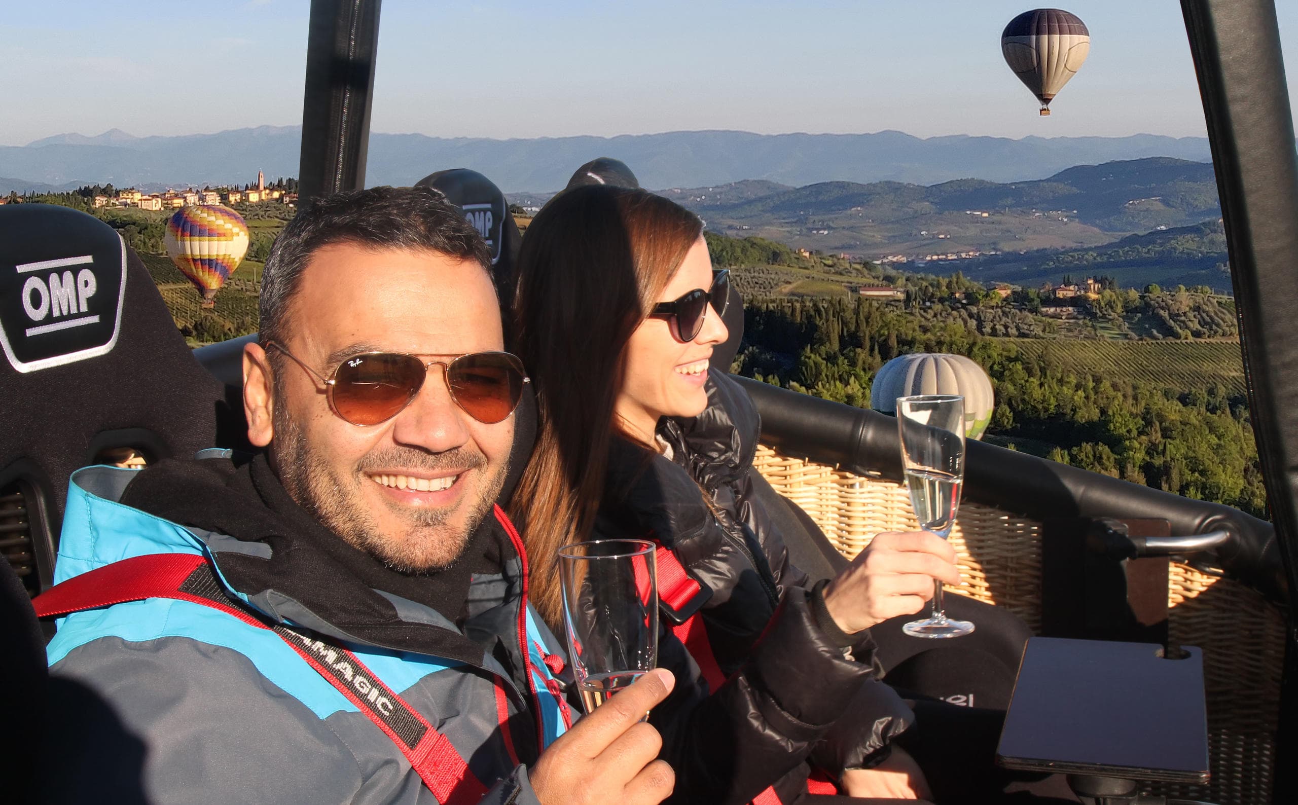 Aerial Adventures: Luxury Balloon Flight by Balloon Team Italia