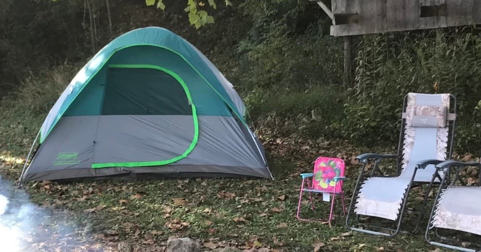 Electric Hookup Campsite at Gypsy Bluff, Arkansas