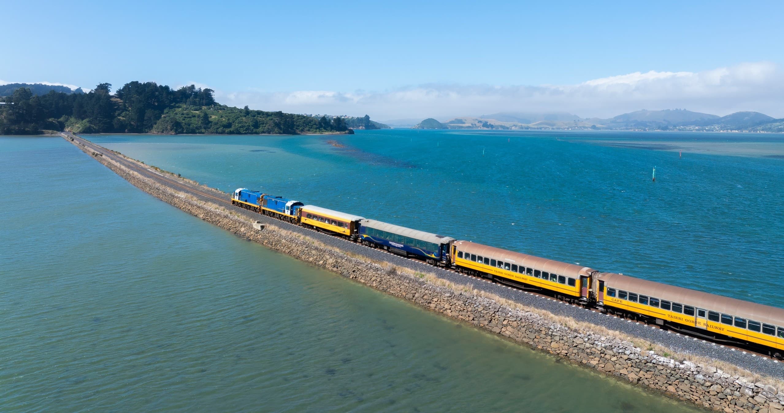 Water Activities & Scenic Train Ride with Dunedin Railways