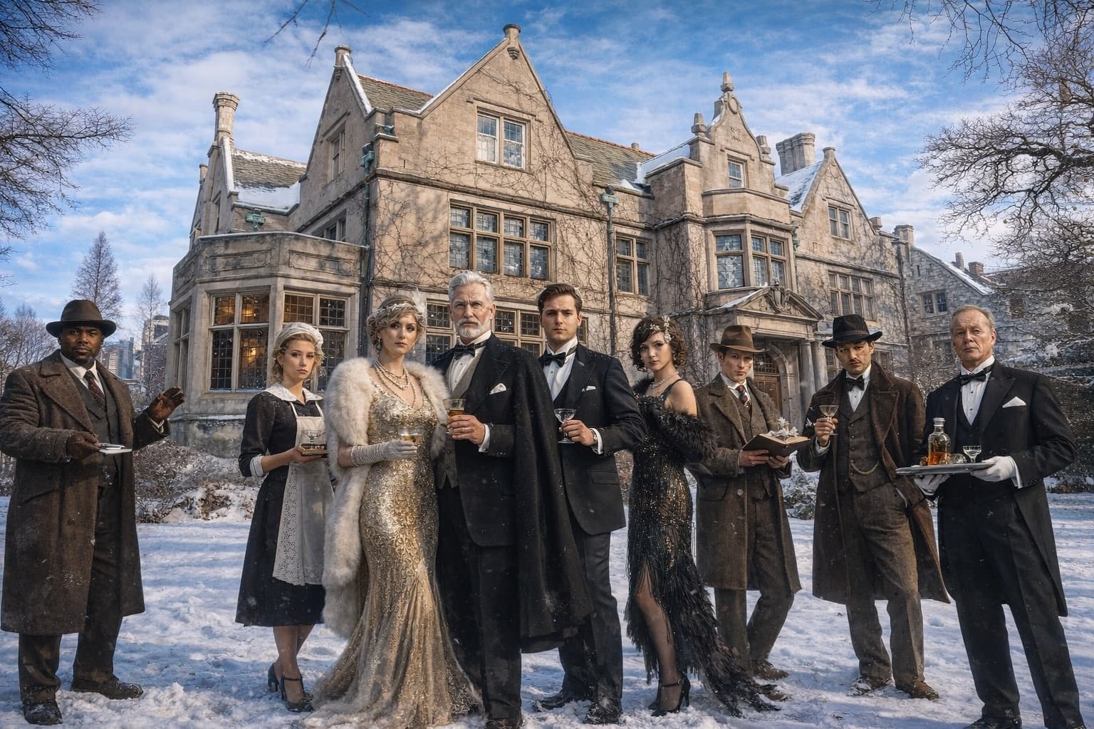 Murder Mystery Trolley Tour at Pillsbury Mansion — Interactive 1920s Whodunit in Minneapolis