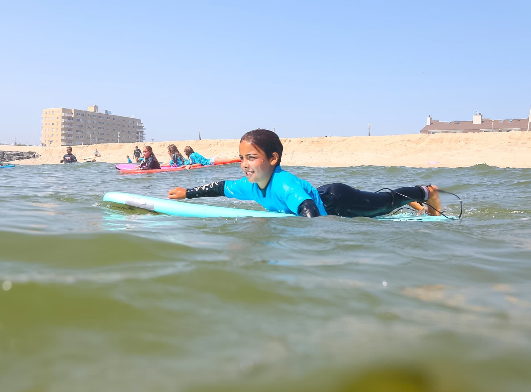Grom Camp Surf Lessons for Kids in Long Branch, NJ