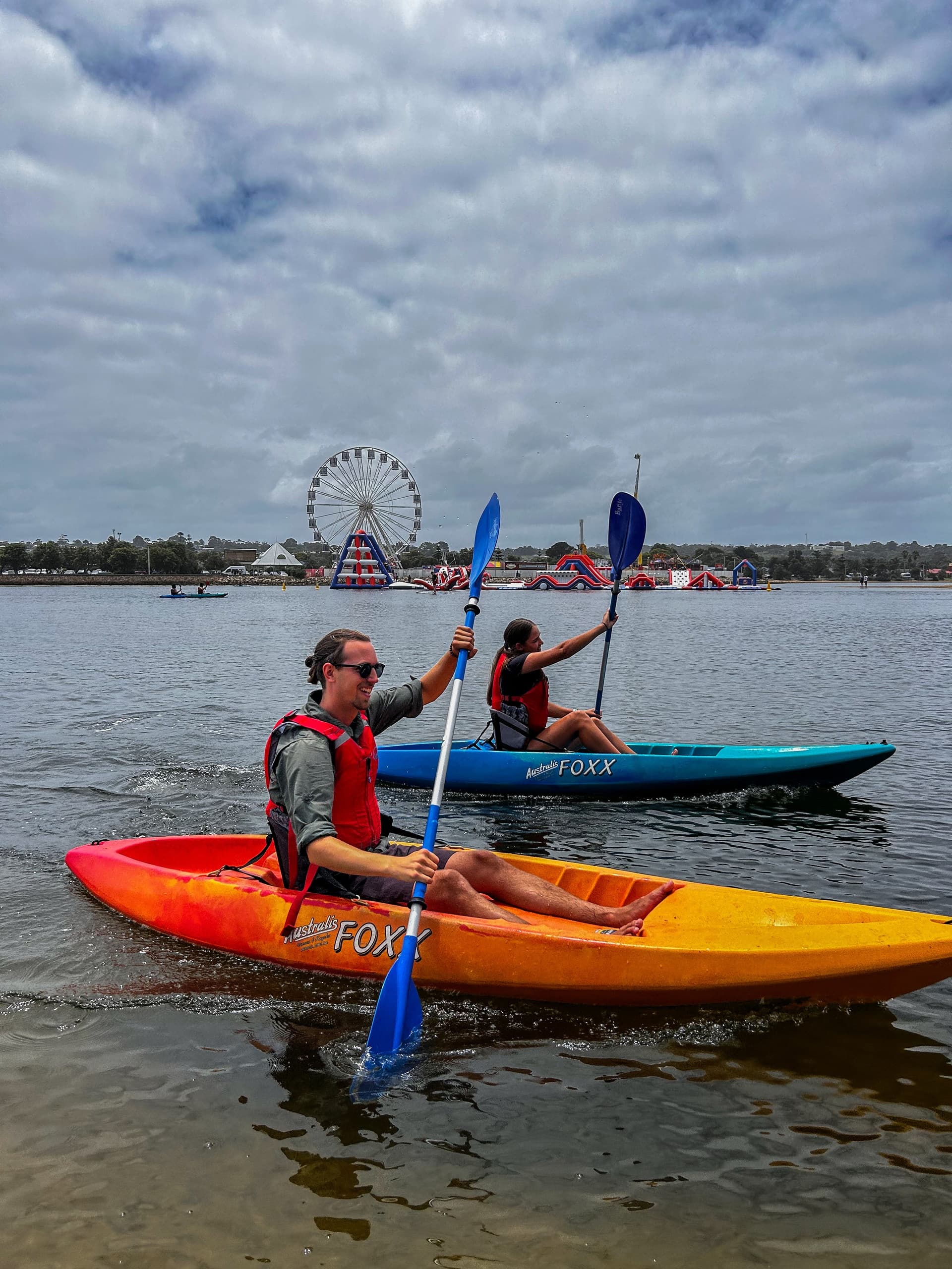 Water Activities at Venture Out Australia: Kayaking Lakes Entrance