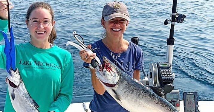 Half Day Fishing Charter in Williamsburg, Michigan
